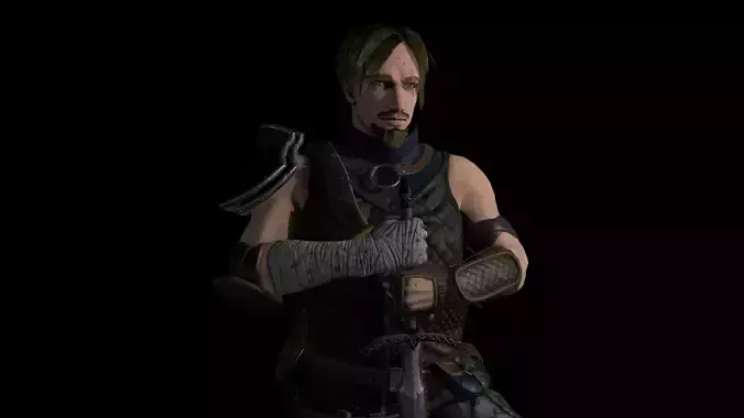 Swordsman - model and textures