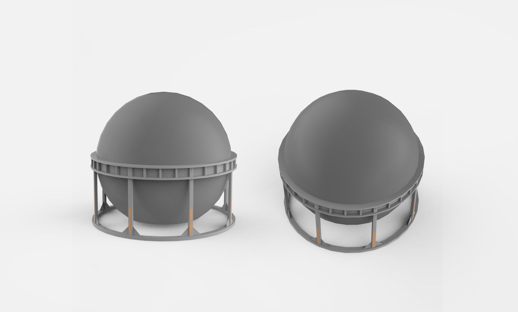 sci-fi Architecture kitbash 3 3D model_22