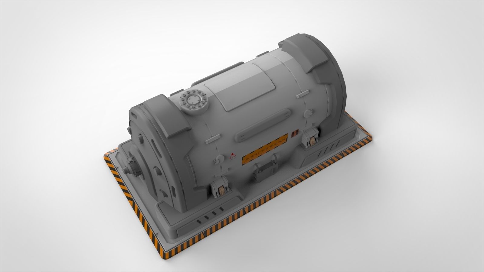 sci-fi Architecture kitbash 3 3D model_13