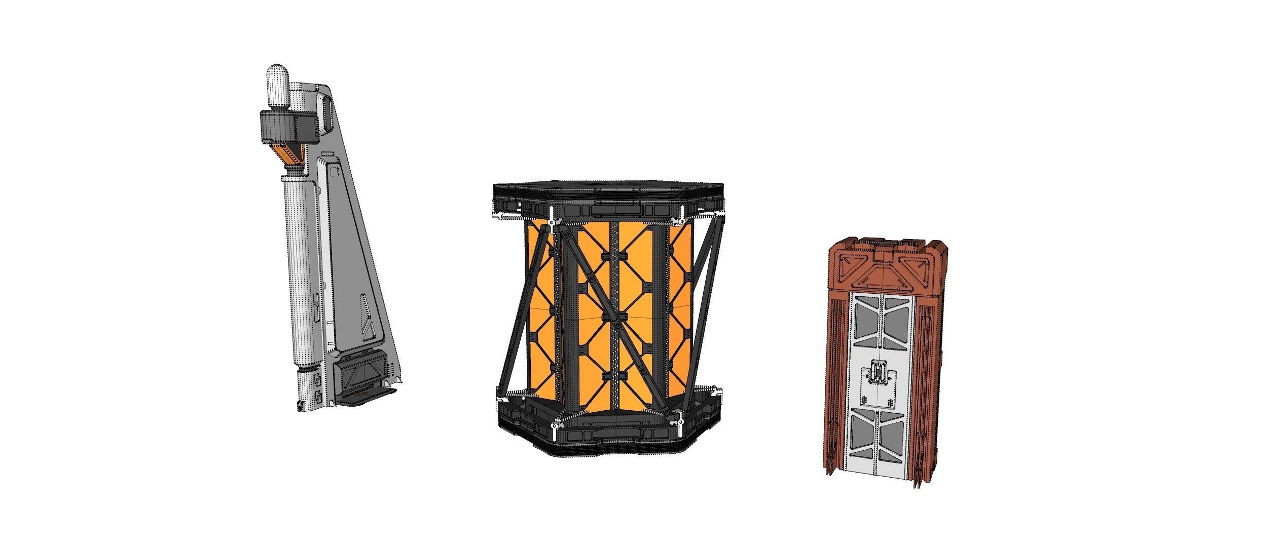 sci-fi Architecture kitbash 3 3D model_26