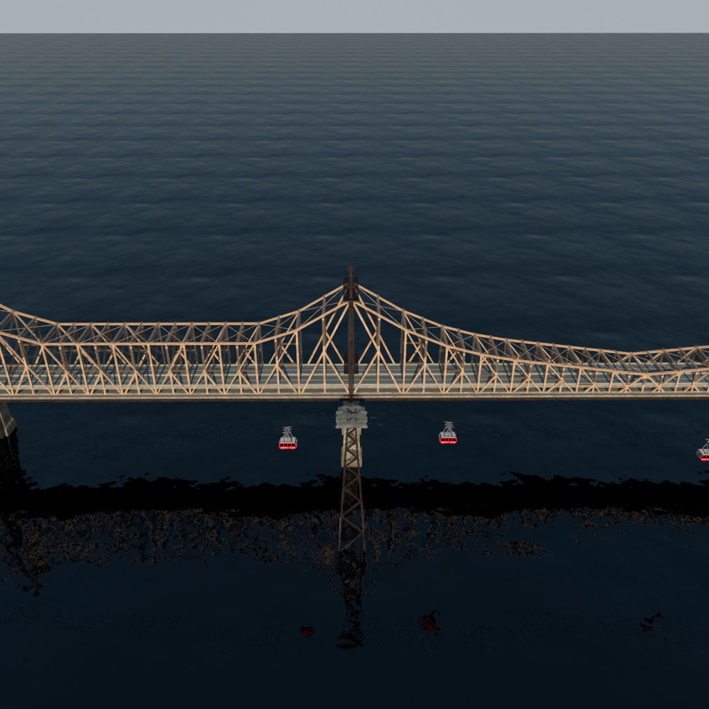 Queensboro Bridge 3D model_9