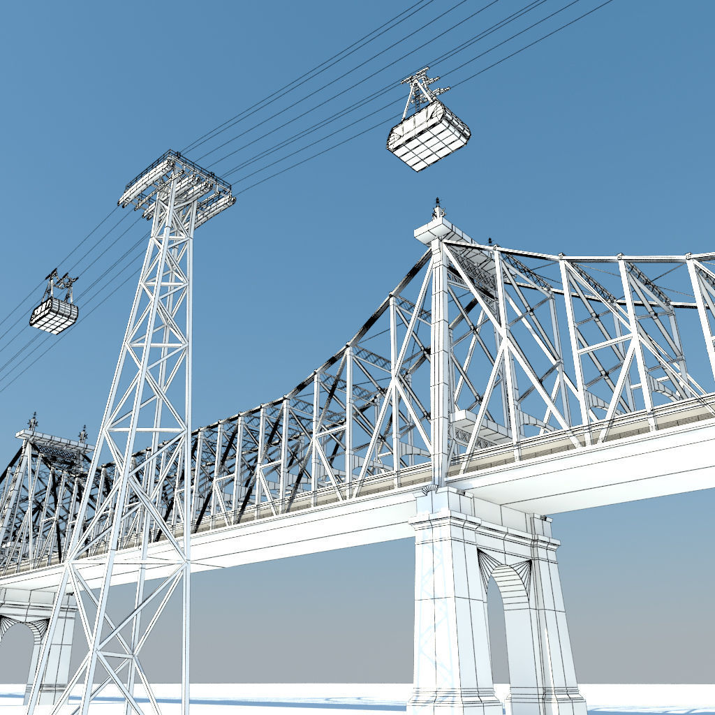 Queensboro Bridge 3D model_14