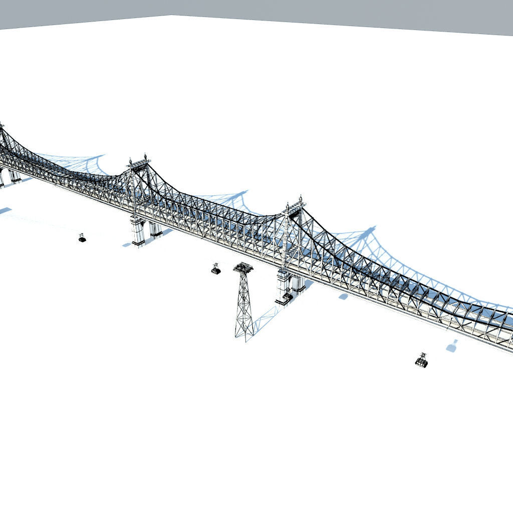 Queensboro Bridge 3D model_20