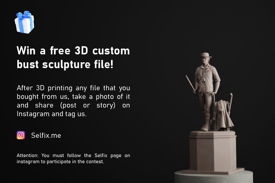 Minuteman Sculpture ready to 3D printing 3D print model_1