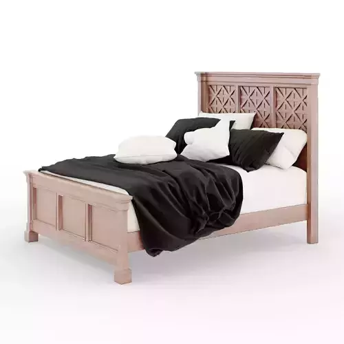 Bolanburg White Queen Panel Bed