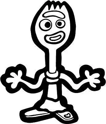 Forky Cookie Cutter 3D print model