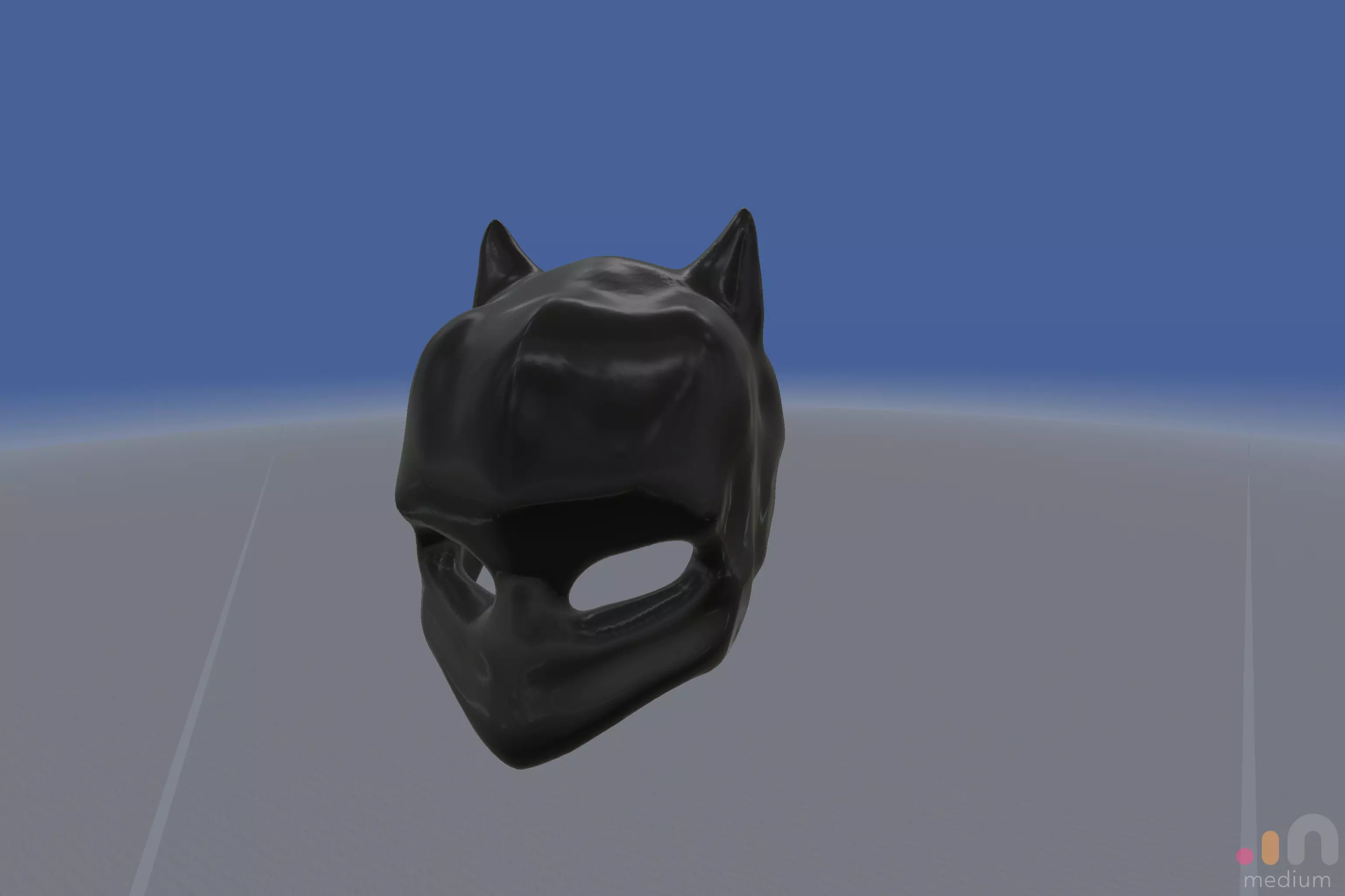 Batman Mask V3 3D model_0