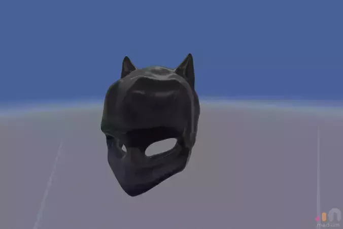 Batman Mask V3 3D model