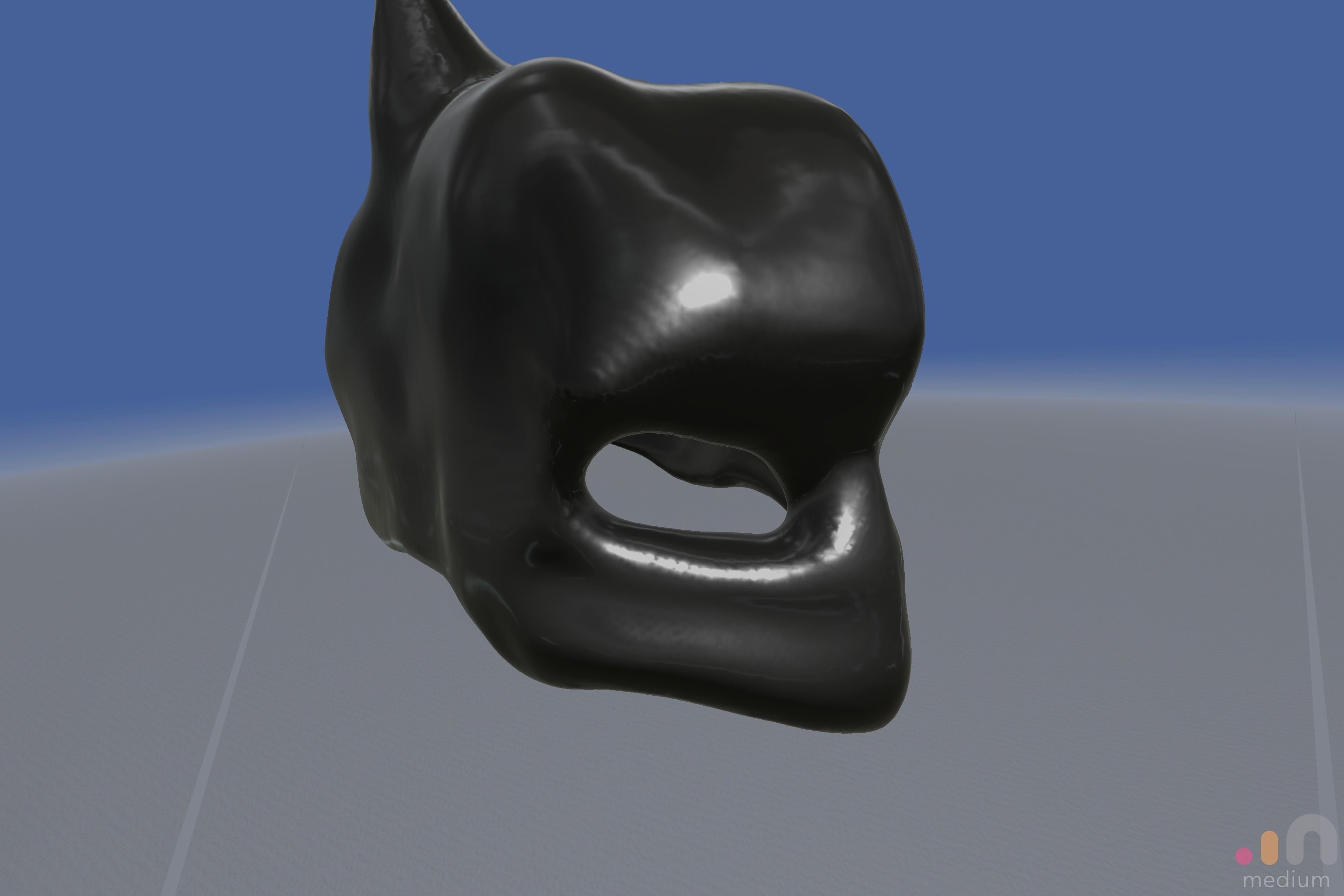 Batman Mask V3 3D model_10
