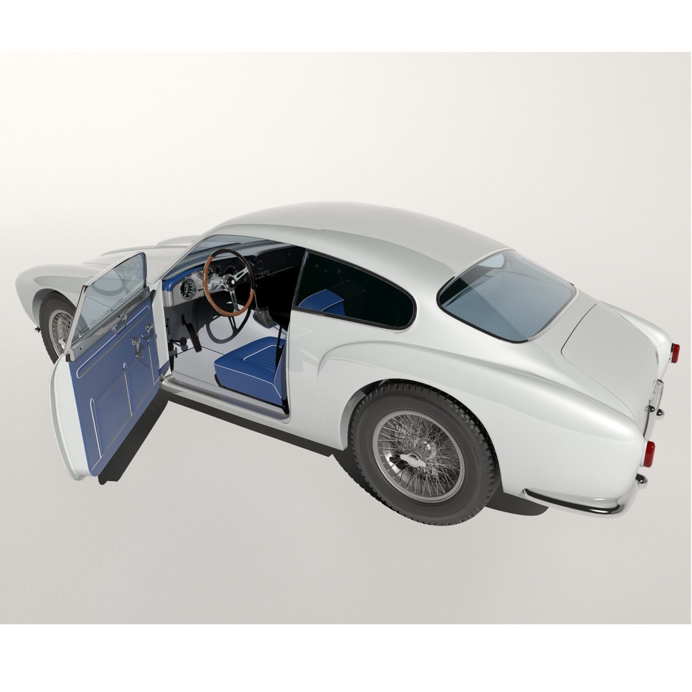 Maserati A6G Zagato  no 2124 3D model_3
