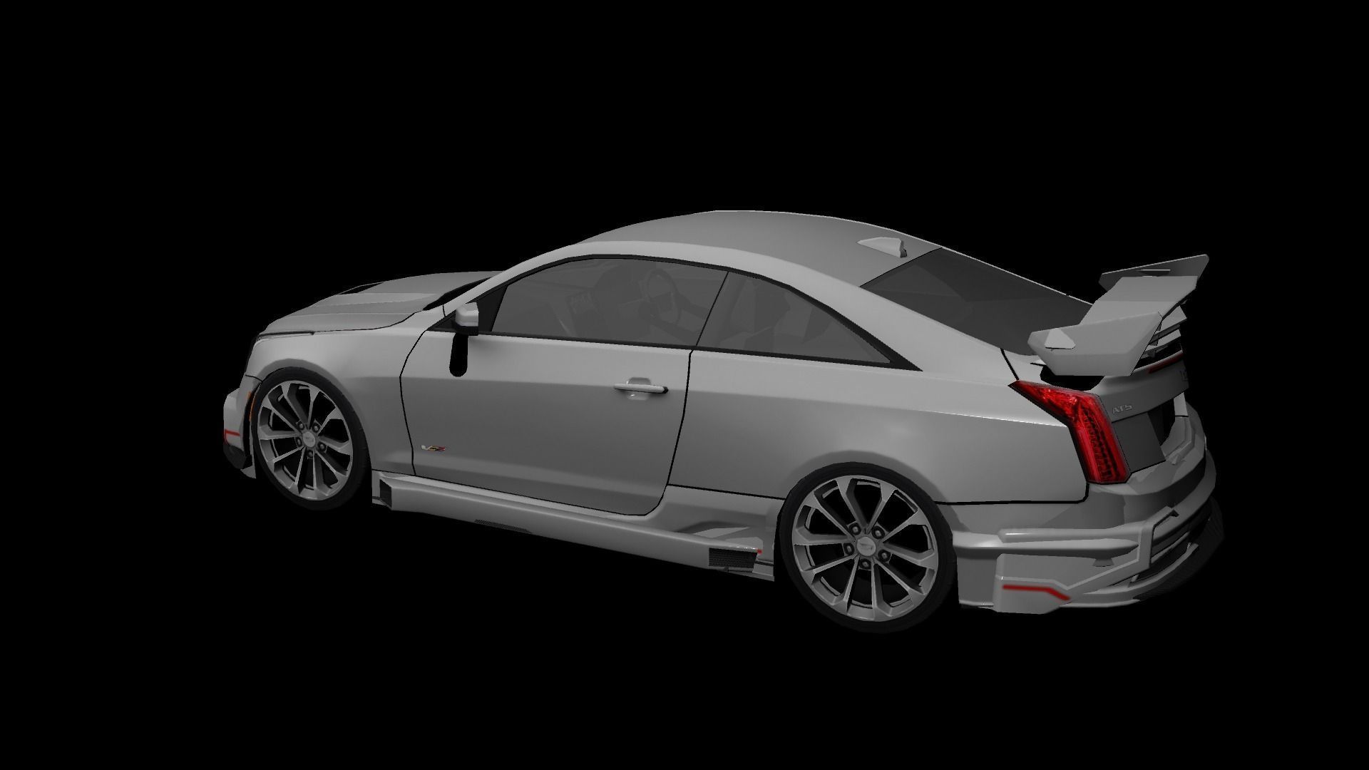 Cadillac ATS V Coupe 2016 Custom 3D Model Game ready .ma ... Cadillac ATS V Coupe 2016 Custom 3D Model Game ready .ma ...
