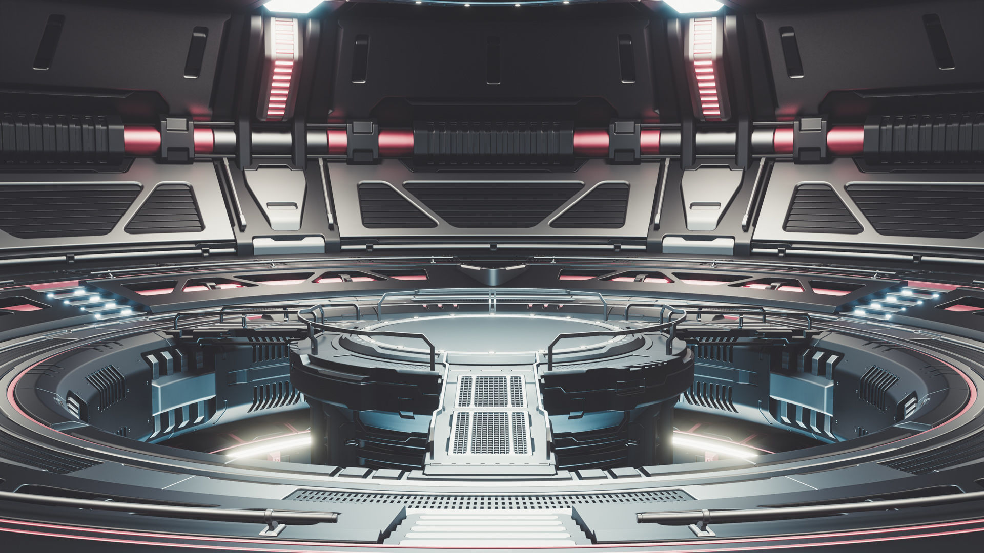 Sci-fi Scene for rendering Restyling - TESLA