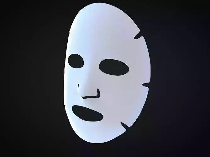 Cosmetic Mask 3D model