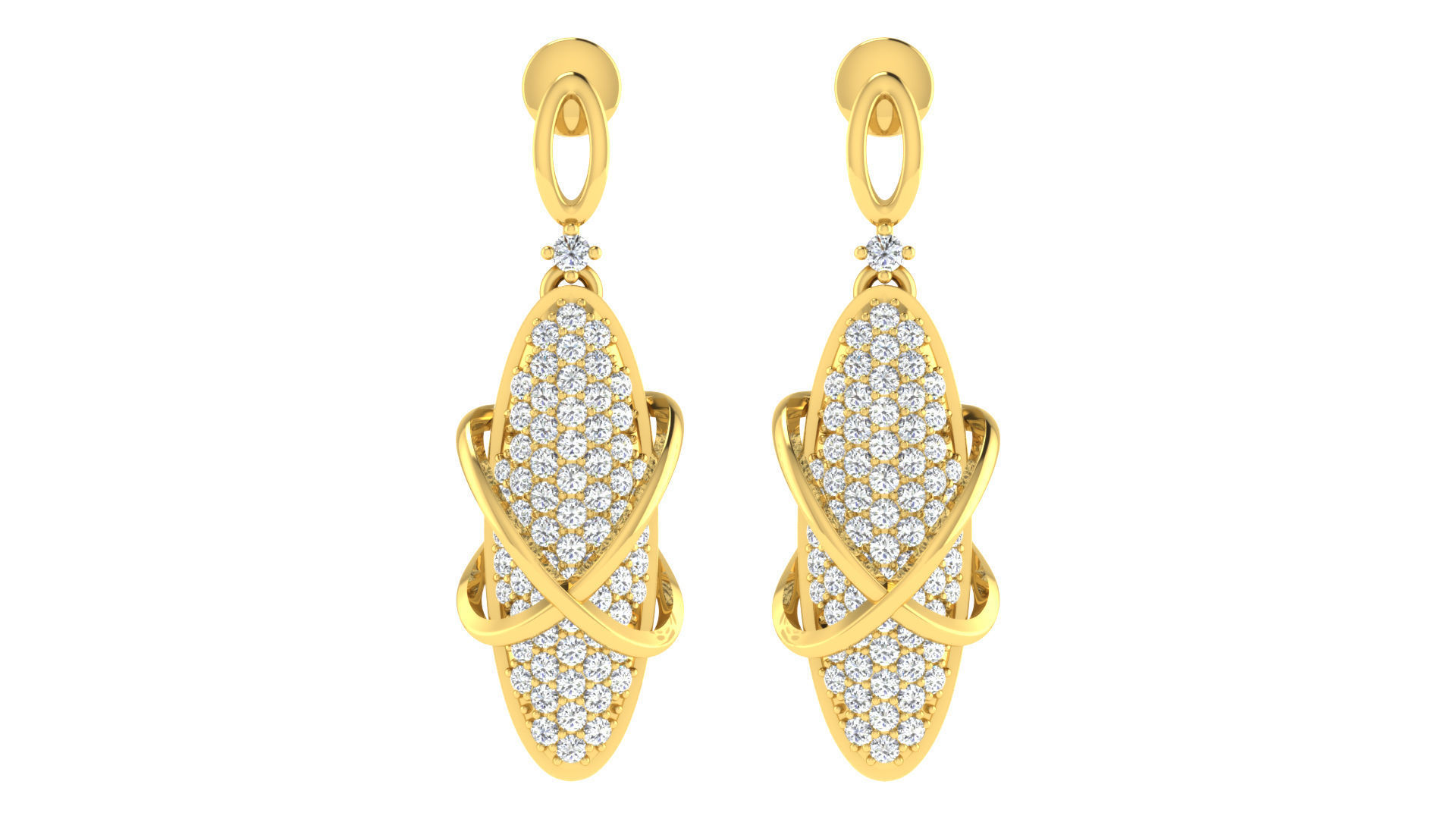 17 Pendant Earring set 3dm stl render details bulk collection 3D print model_59