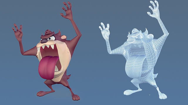 Taz Looney Toon model  3D model