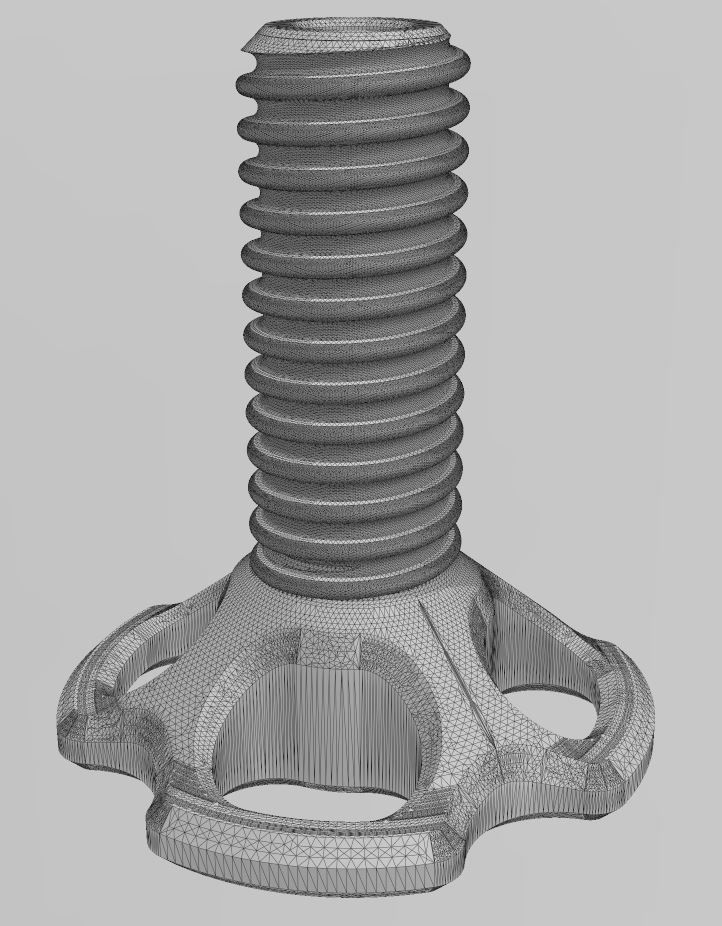 adjustable spool holder for anycubic i3 Mega 3D print model_5