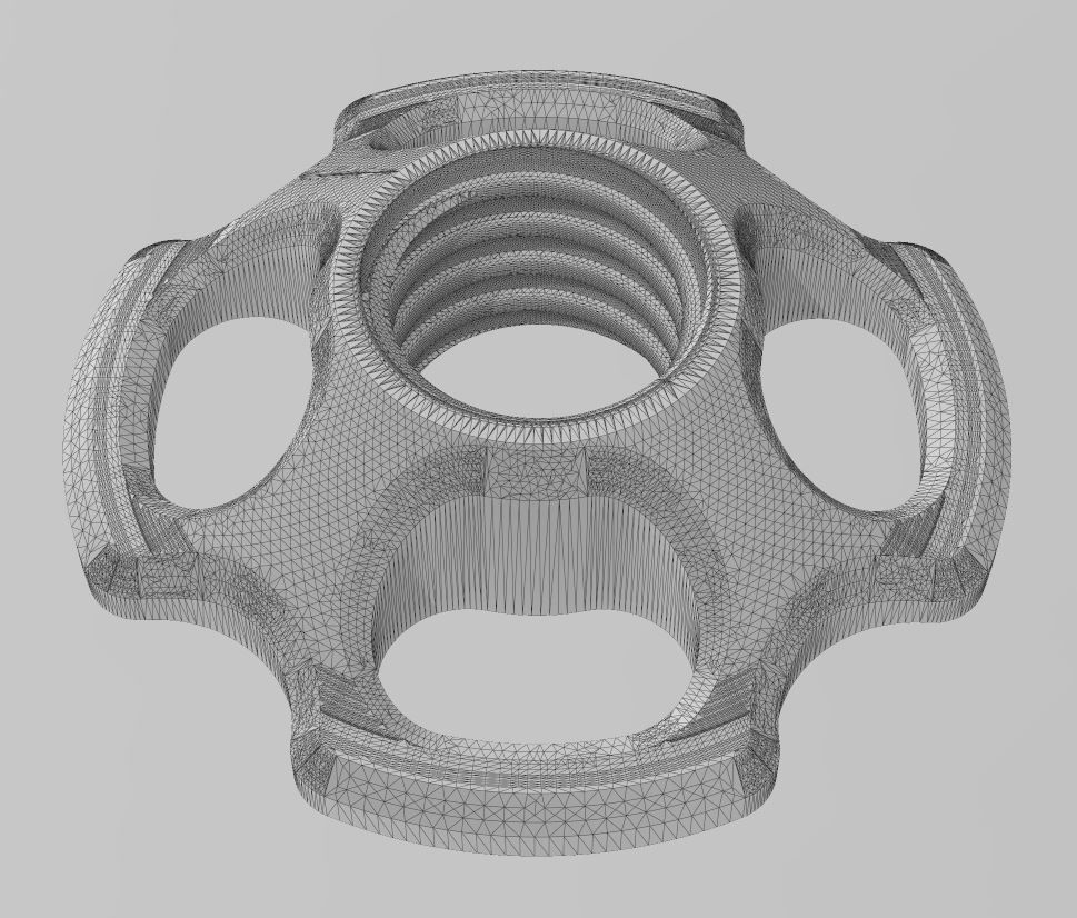 adjustable spool holder for anycubic i3 Mega 3D print model_3