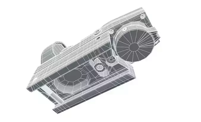 Red-dot and Two Weapon  3D print model