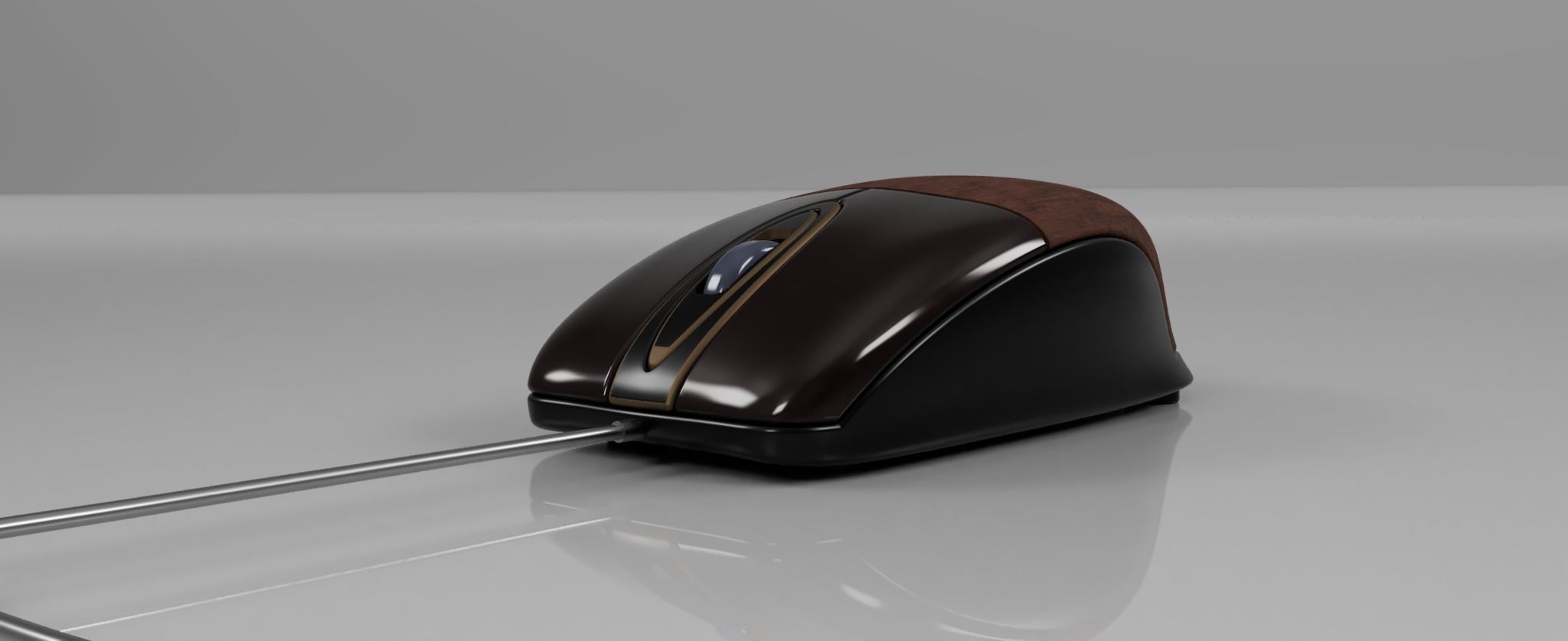 Luxury Desk Mouse 3D model_15