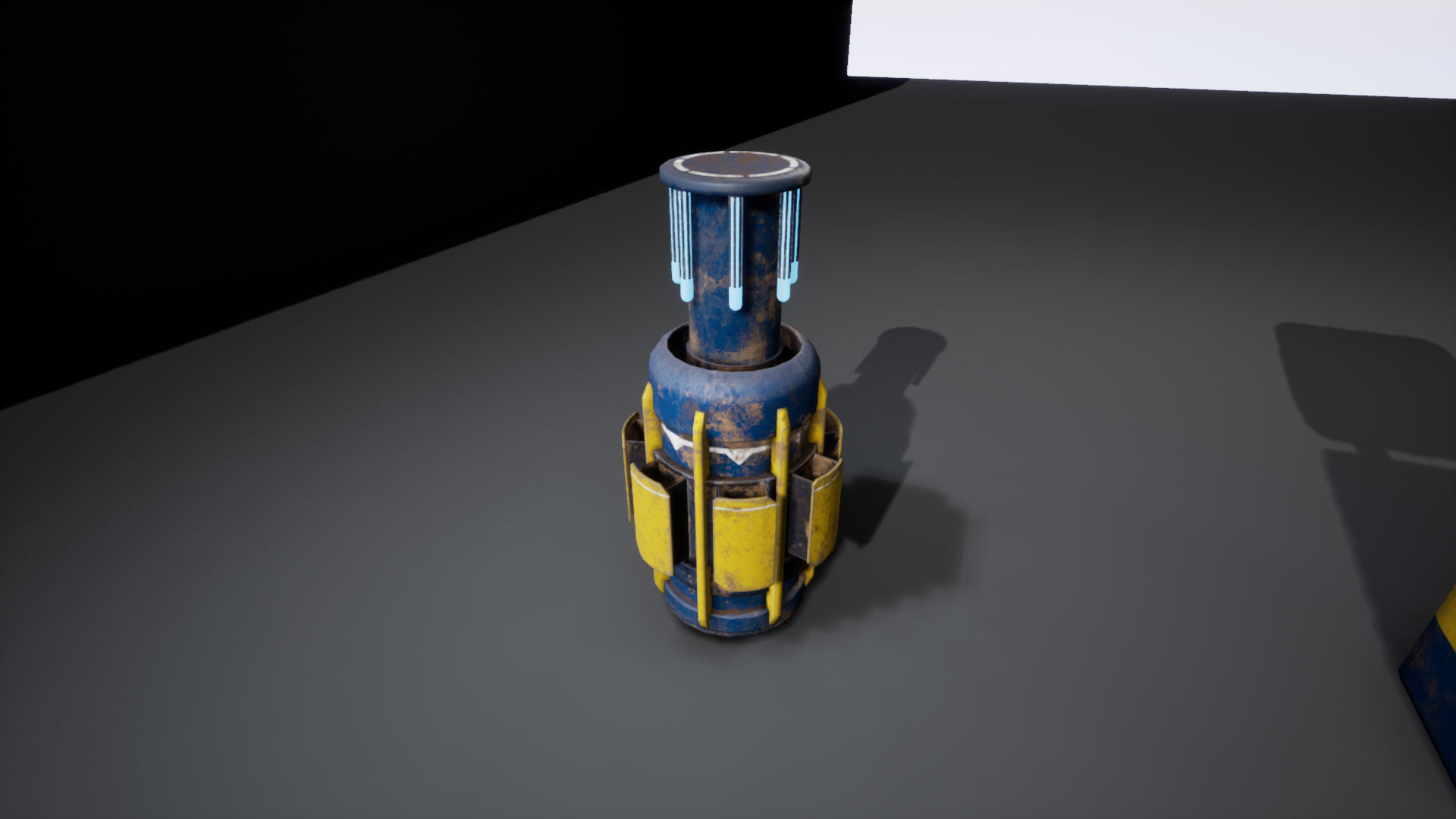 Sci-Fi Containers Low-poly 3D model_5