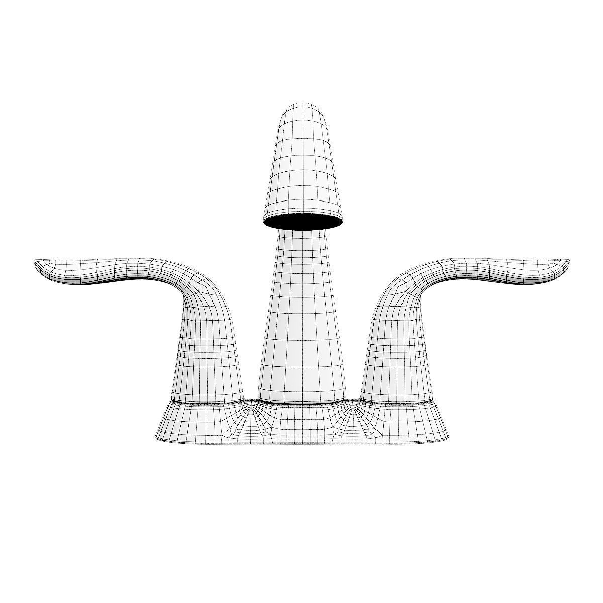 Bathroom faucet design v07 3D model_6