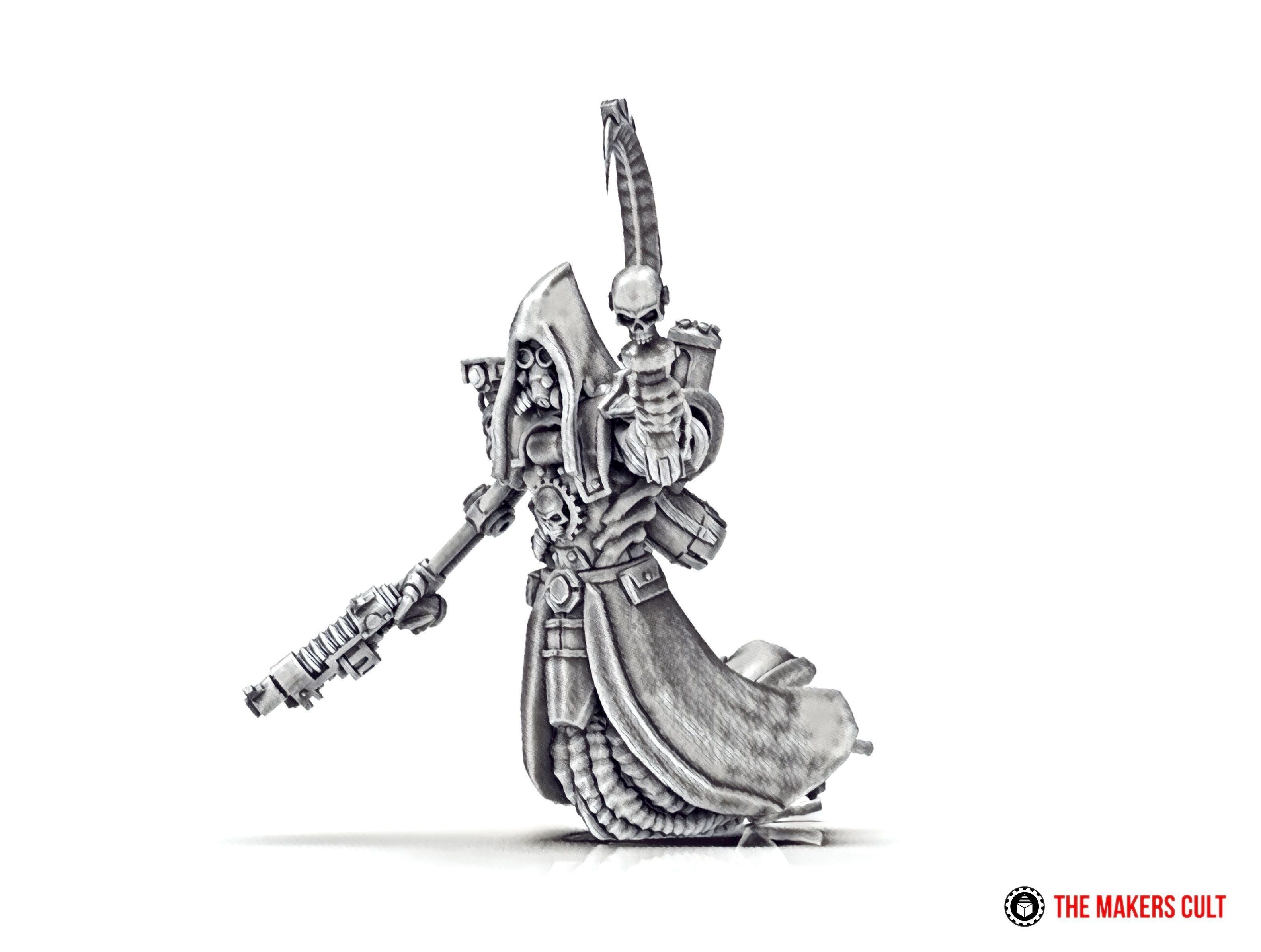 Dark Techno Shooters and Vigilants 3D print model_2