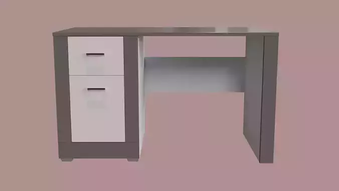 Modern white-grey furniture Desk