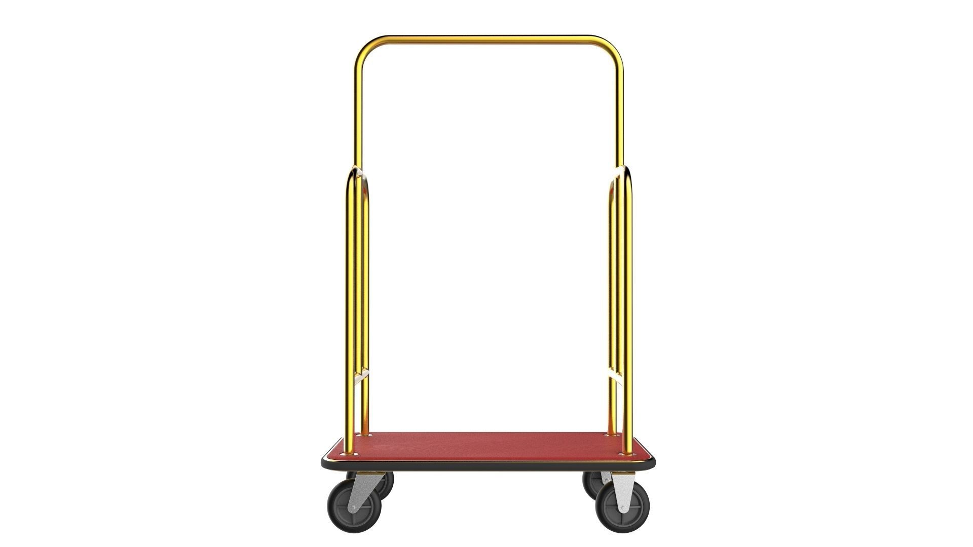 Hotel Trolley 10 3D model_7