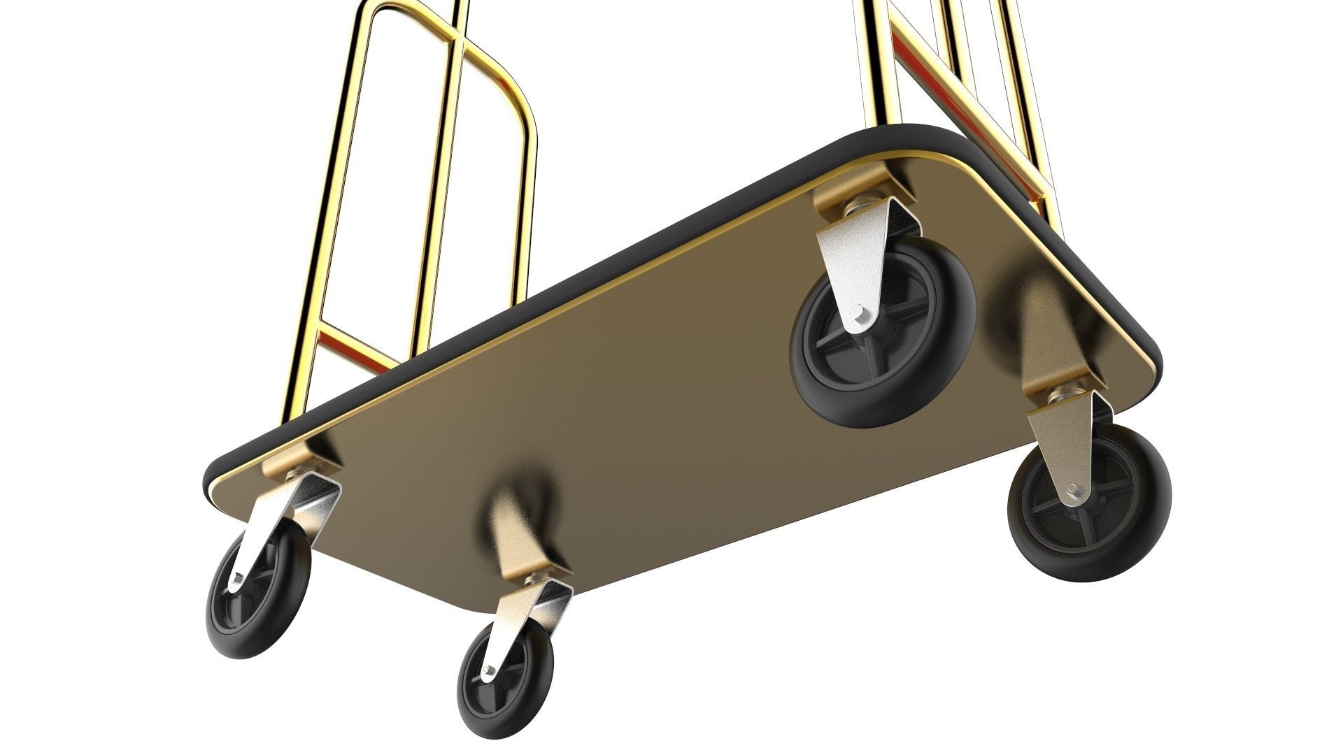 Hotel Trolley 10 3D model_9