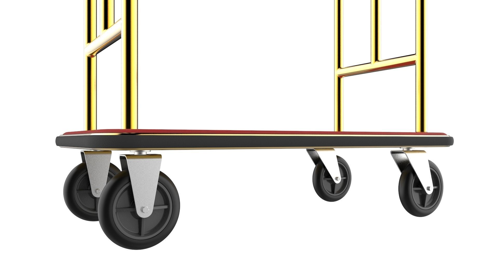 Hotel Trolley 10 3D model_12