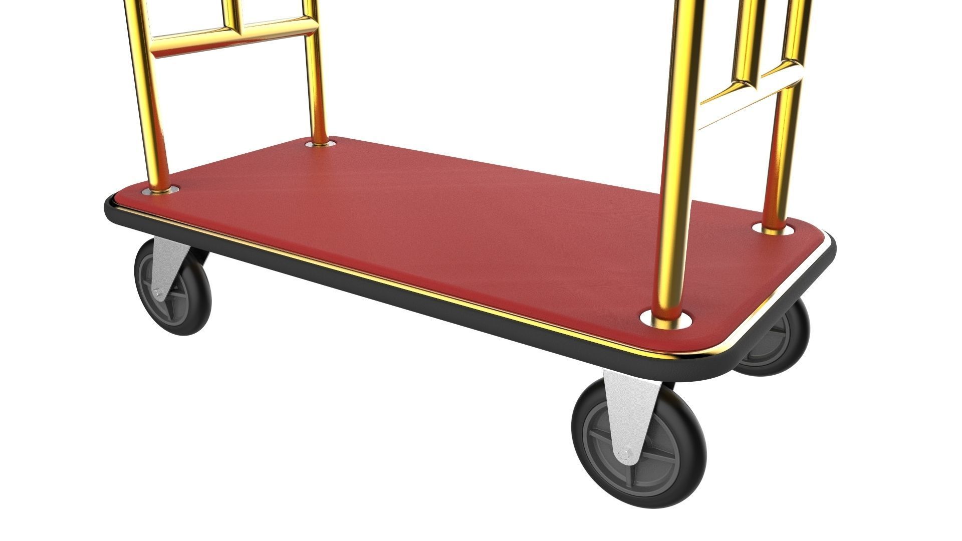 Hotel Trolley 10 3D model_10