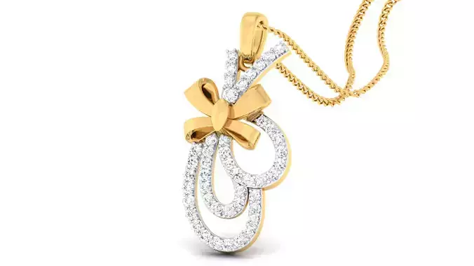 Women pendant-earrings set 3dm mgx render detail 3D print model