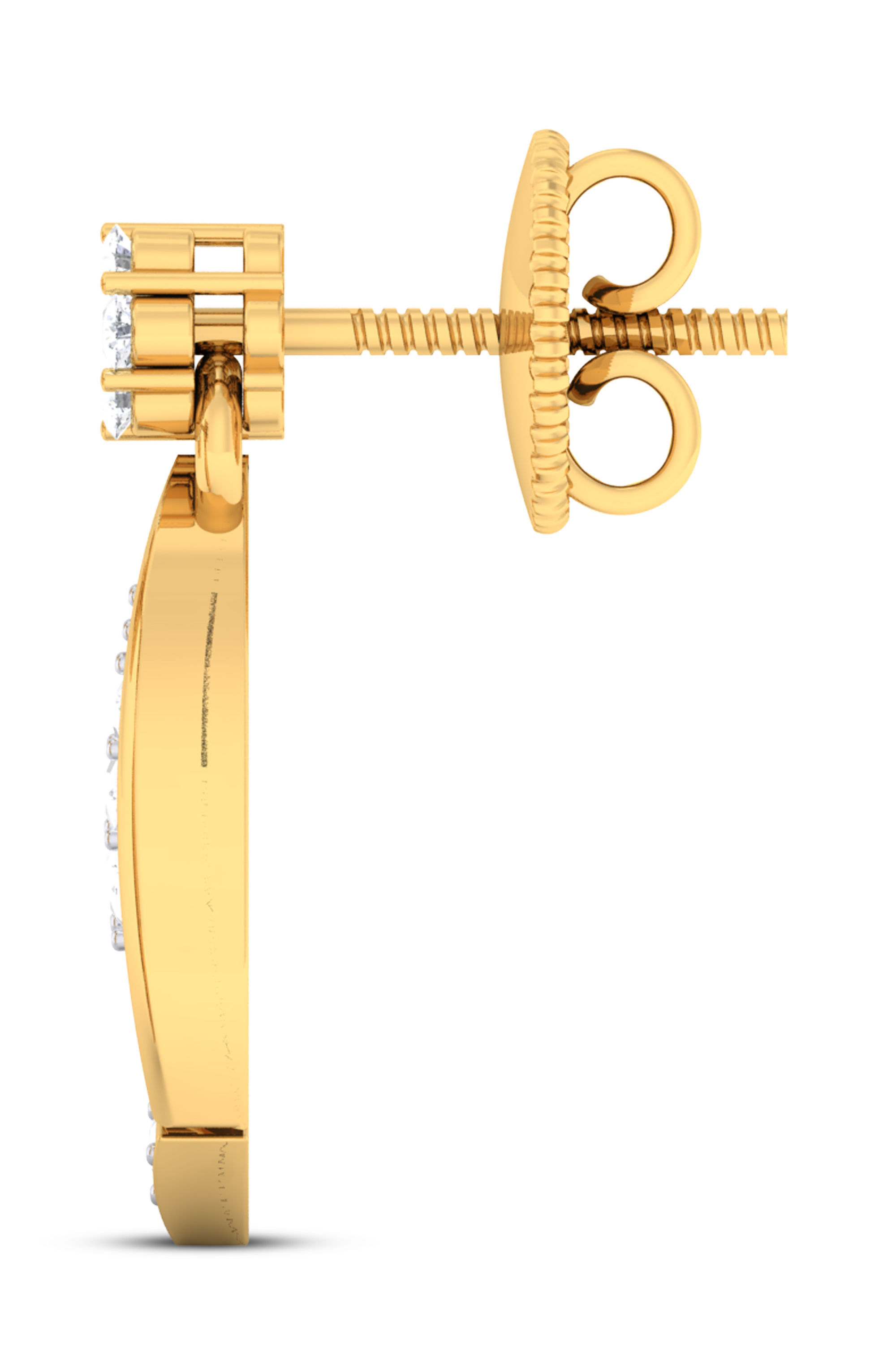 Women pendant-earrings set 3dm mgx render detail 3D print model 3D print model_3