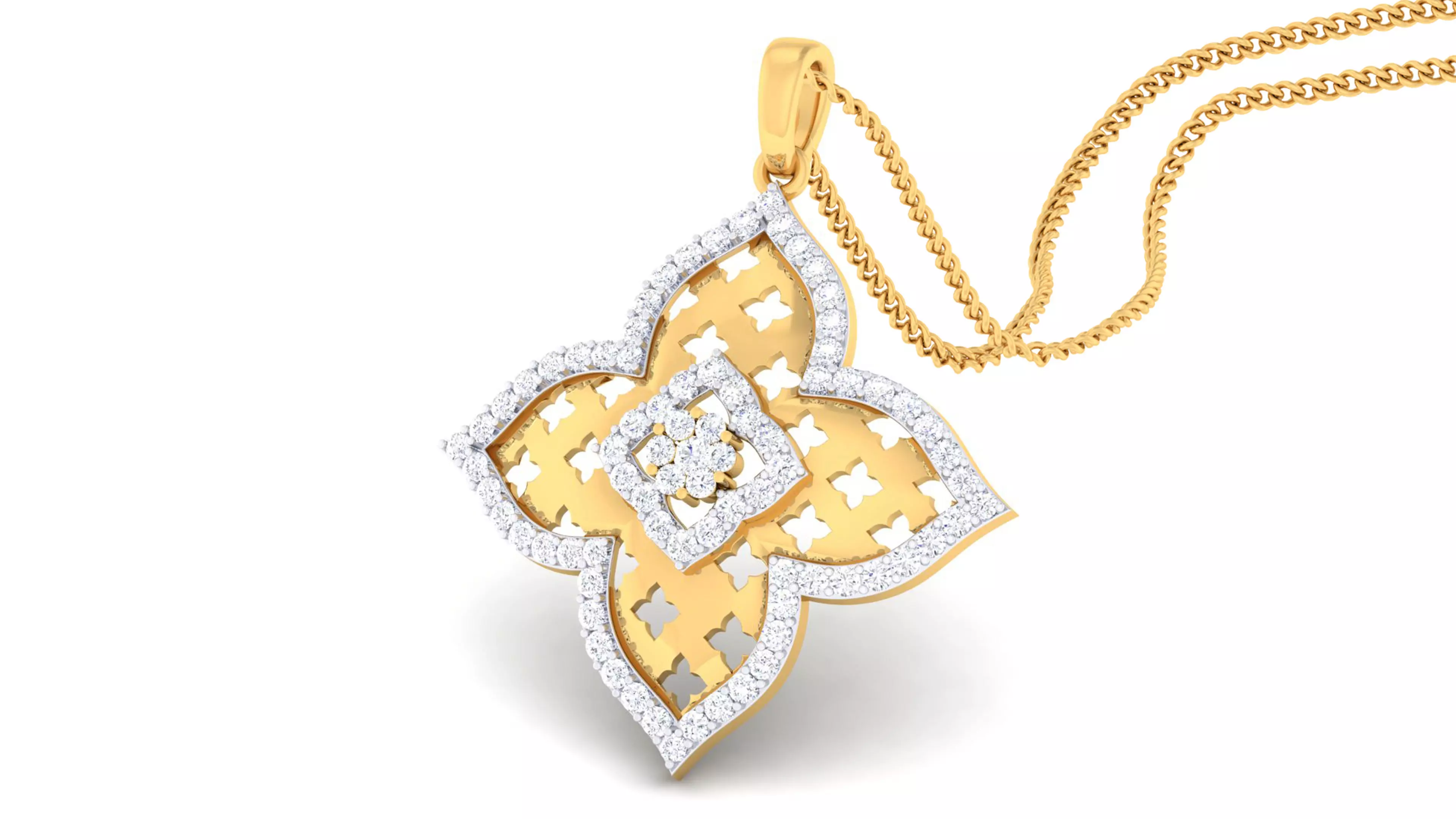 Women pendant-earrings set 3dm mgx render detail 3D print model 3D print model_0