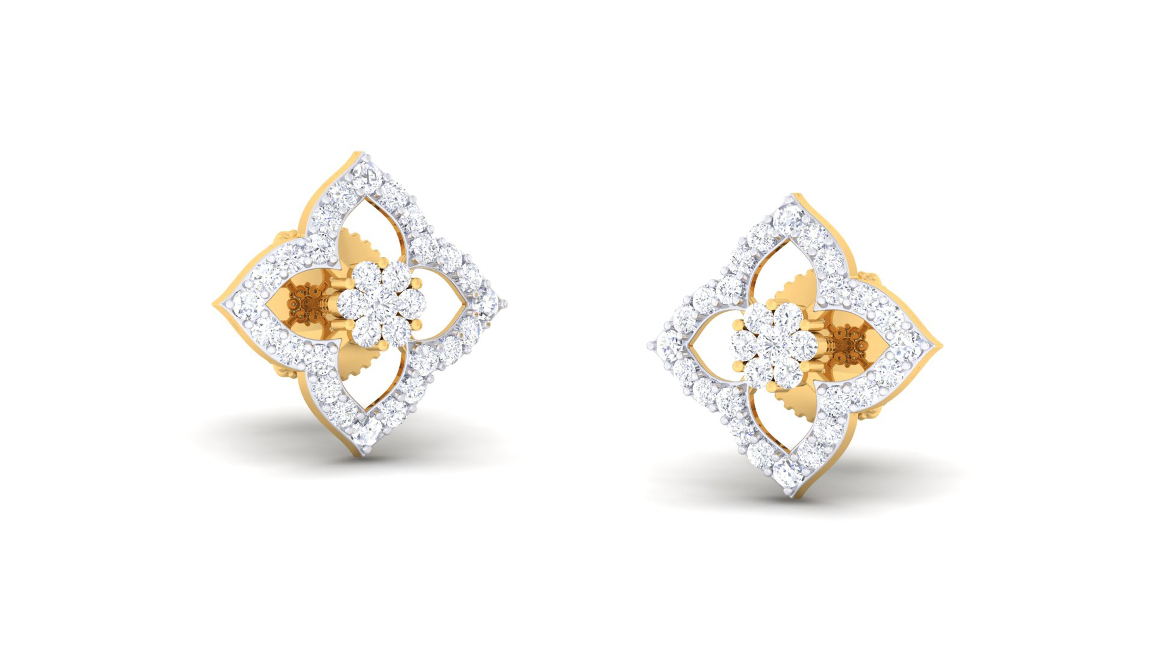 Women pendant-earrings set 3dm mgx render detail 3D print model 3D print model_1