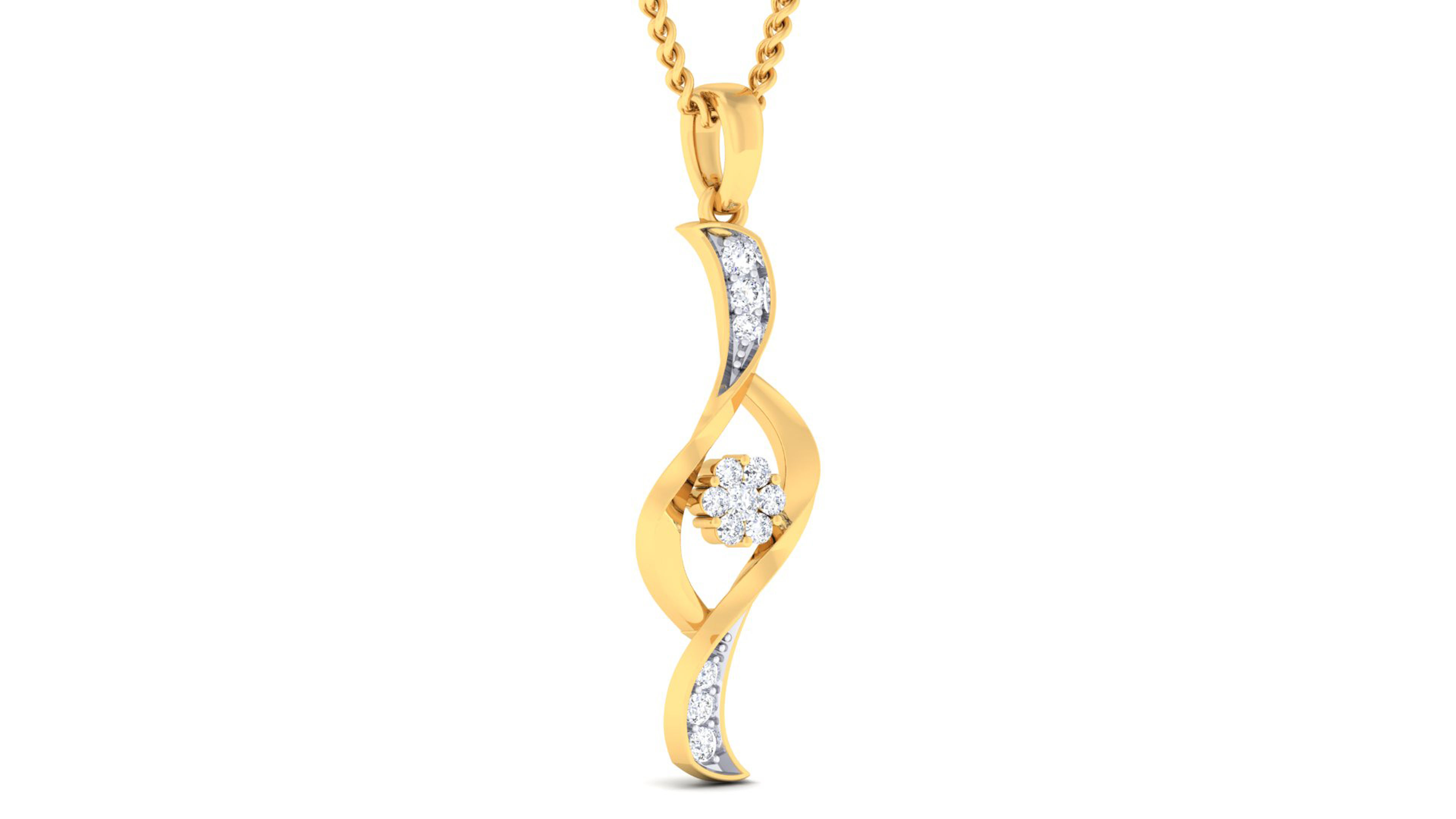 Women pendant-earrings set 3dm mgx render detail 3D print model 3D print model_3