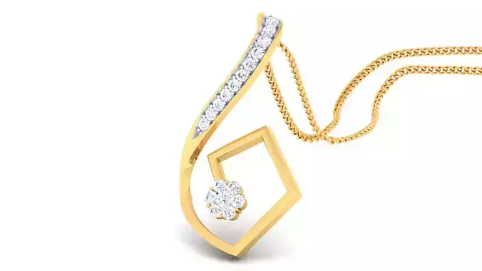 Women pendant-earrings set 3dm mgx render detail 3D print model