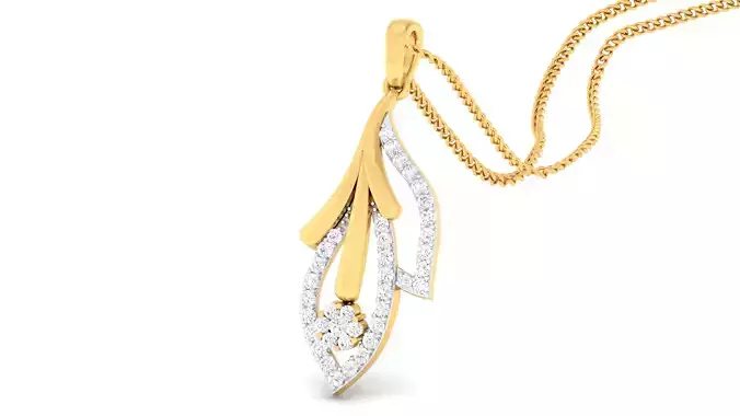 Women pendant-earrings set 3dm mgx render detail 3D print model