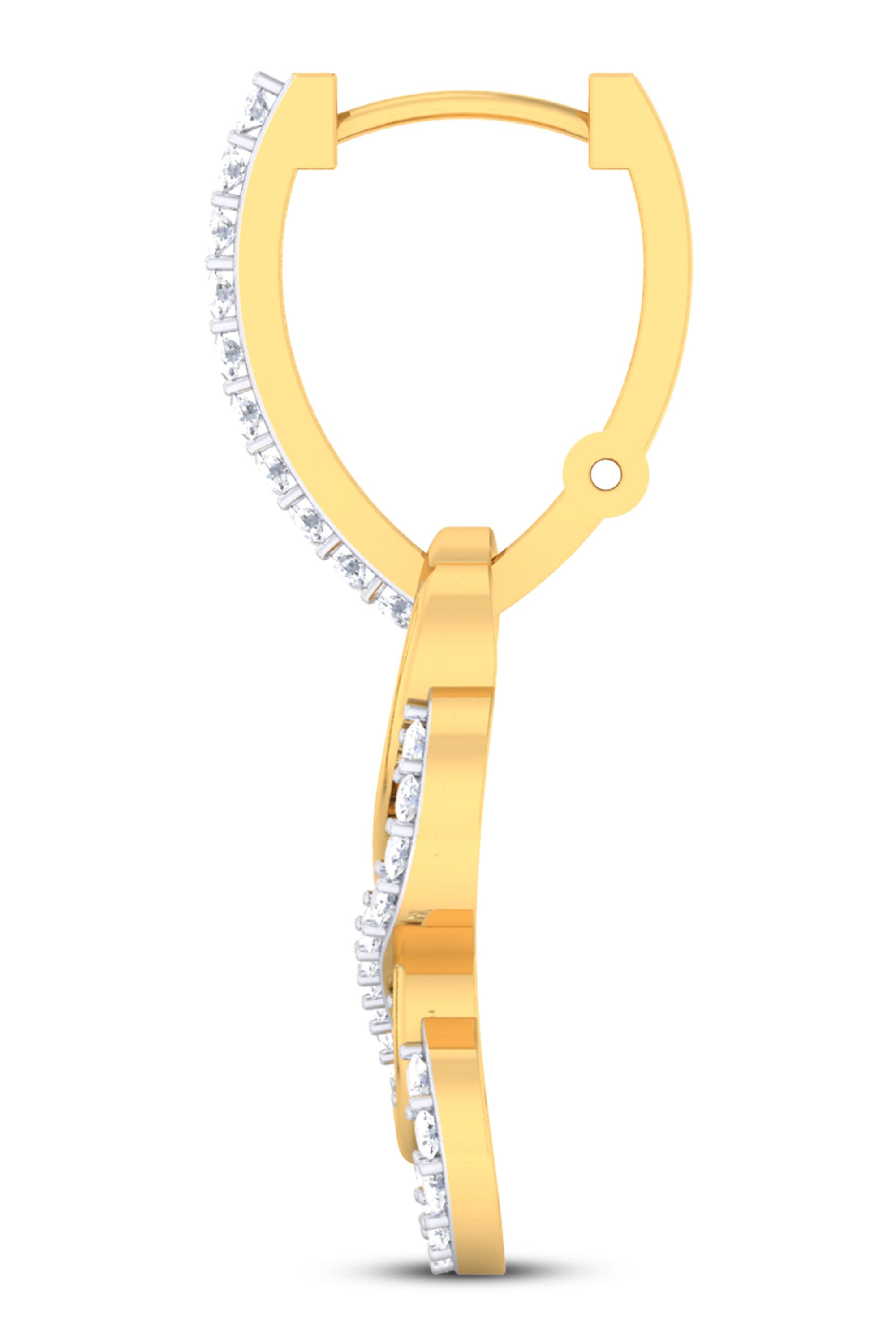 Women pendant-earrings set 3dm mgx render detail 3D print model 3D print model_3