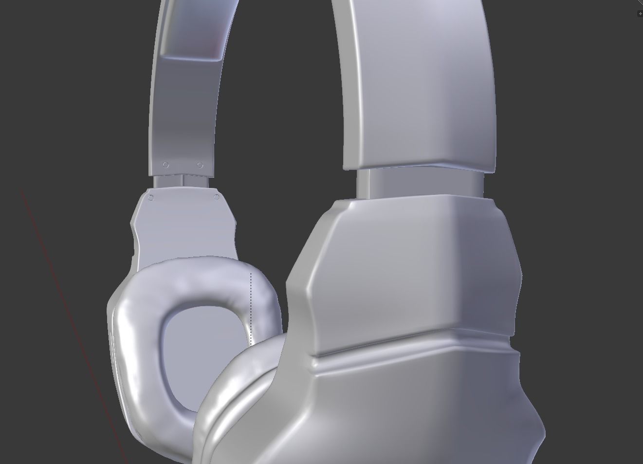Bluetooth Headset  Free 3D model_6