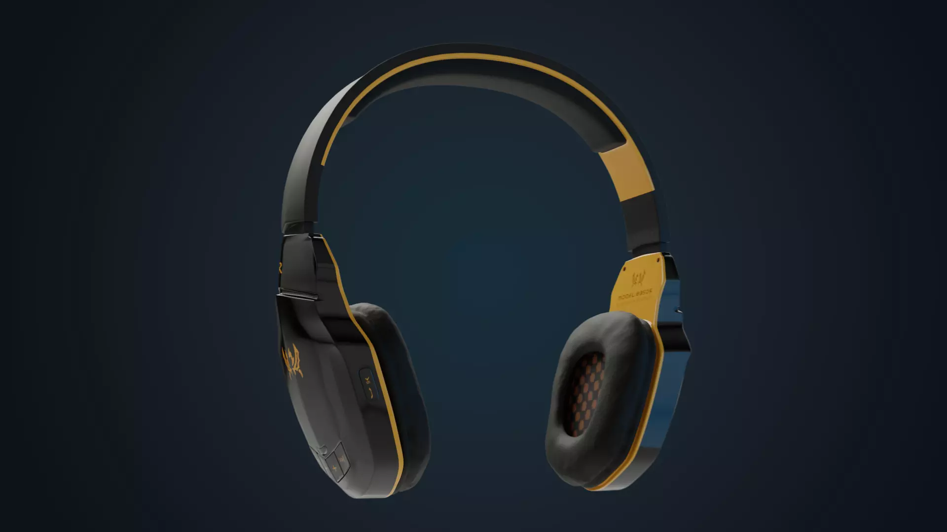 Bluetooth Headset  Free 3D model_0
