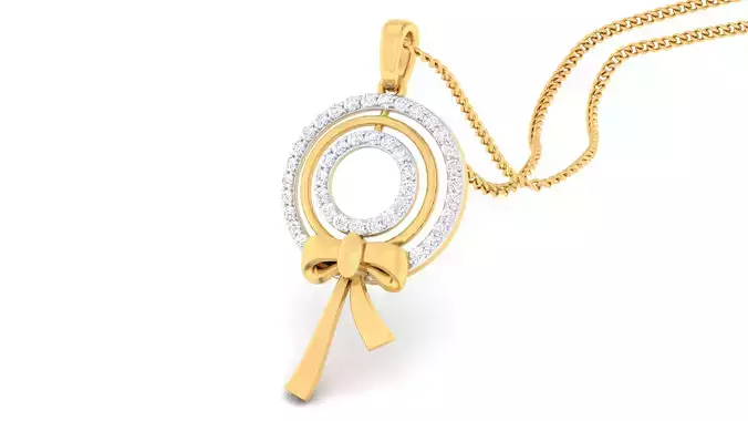 Women pendant-earrings set 3dm mgx render detail 3D print model