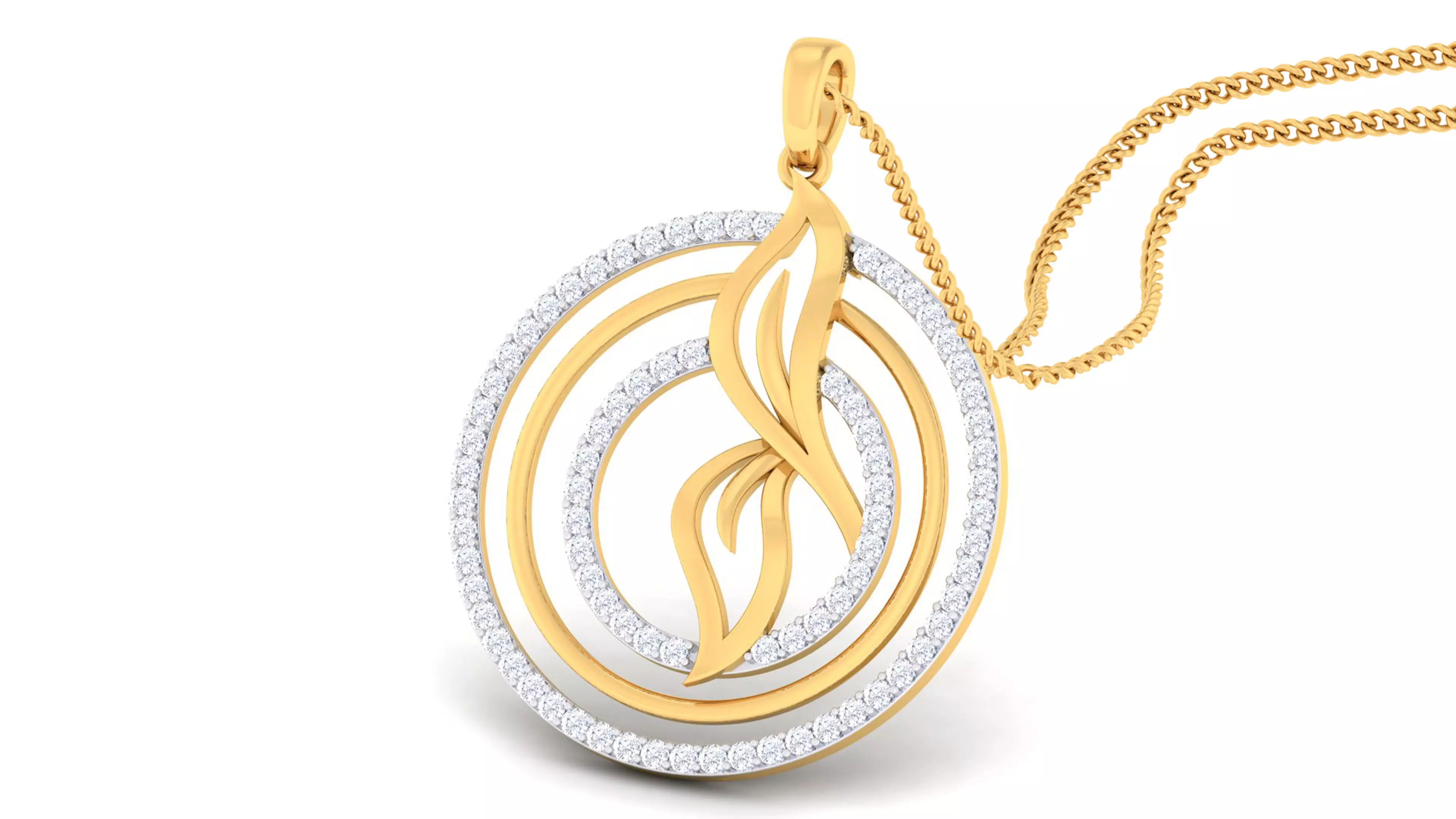 Women pendant-earrings set 3dm mgx render detail 3D print model 3D print model_0