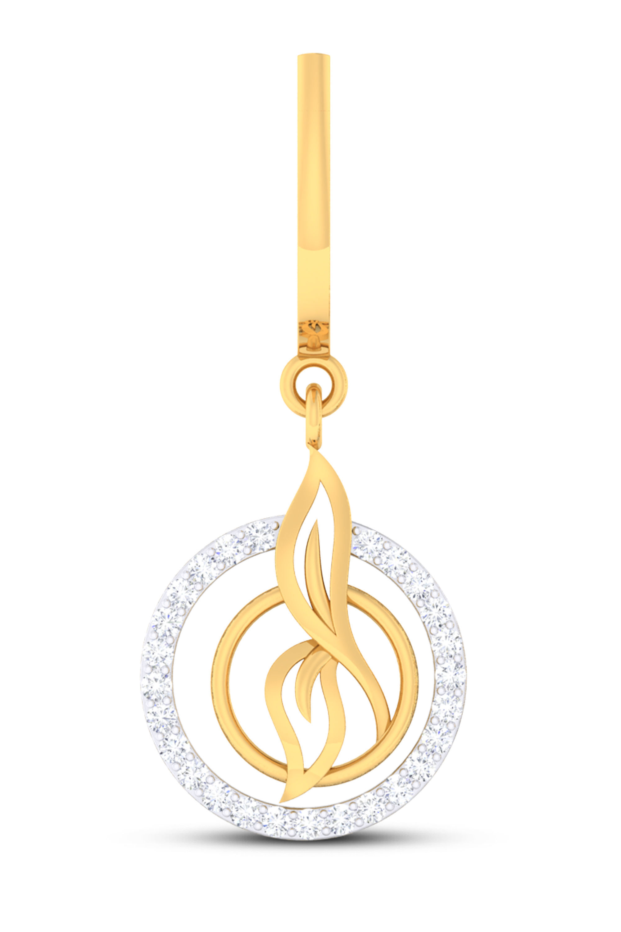 Women pendant-earrings set 3dm mgx render detail 3D print model 3D print model_3