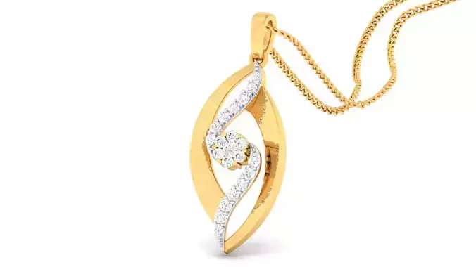 Women pendant-earrings set 3dm mgx render detail 3D print model