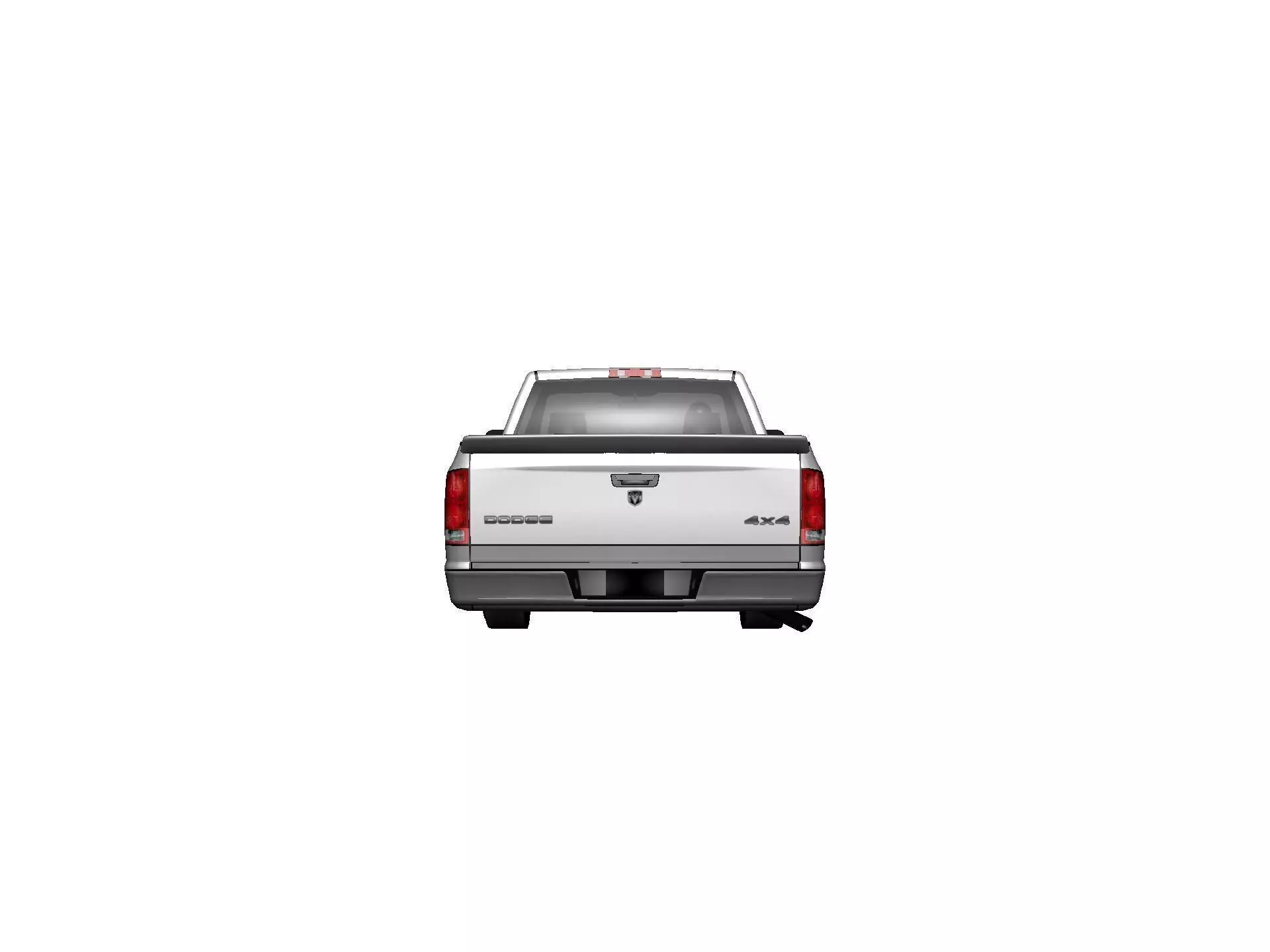 DODGE RAM 1500 SPORT 2003 Low-poly 3D model