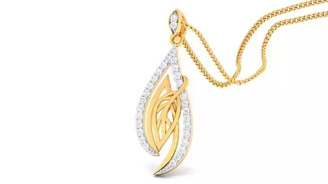 Women pendant-earrings set 3dm mgx render detail 3D print model