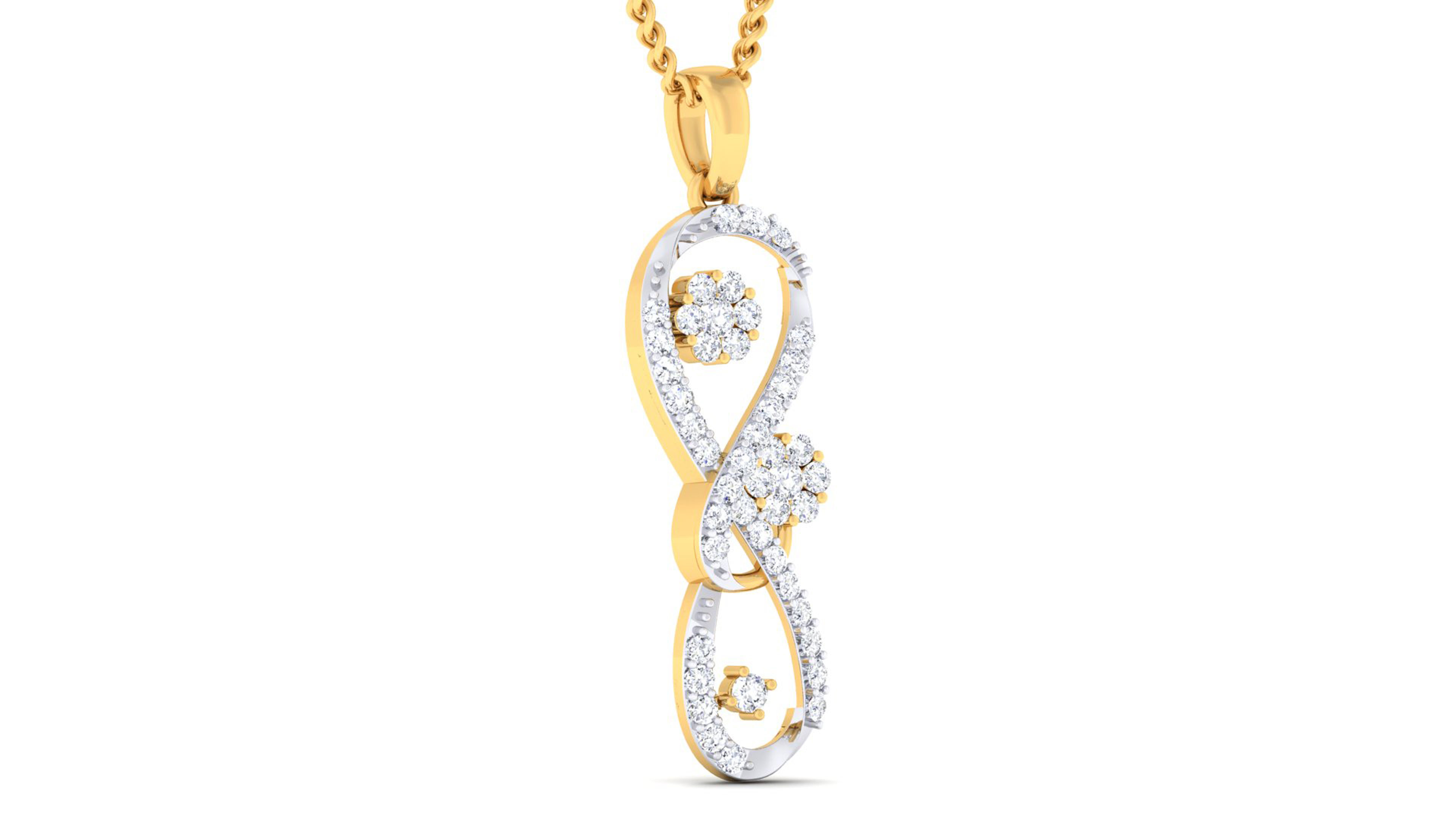 Women pendant-earrings set 3dm mgx render detail 3D print model 3D print model_6