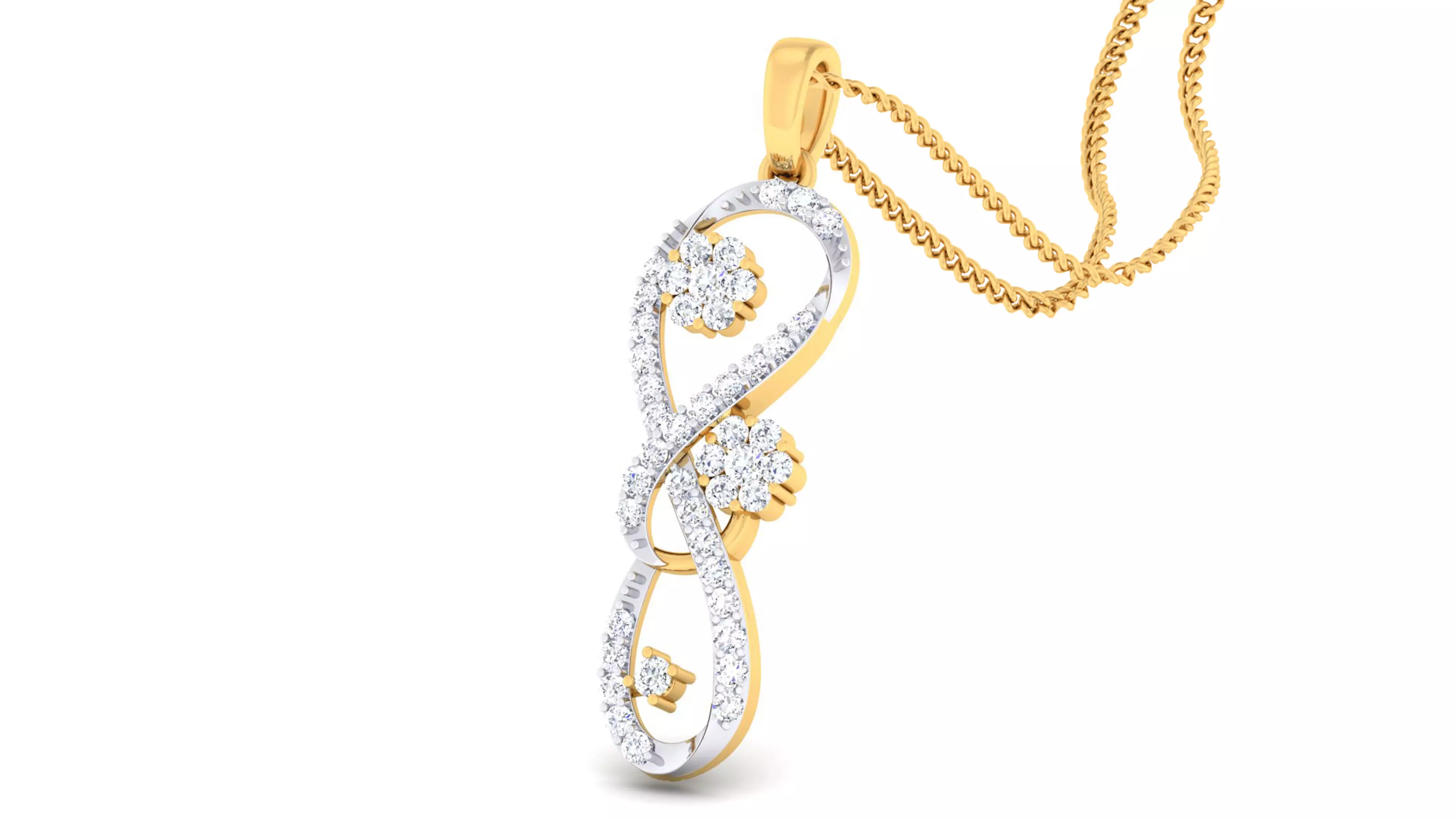 Women pendant-earrings set 3dm mgx render detail 3D print model 3D print model_0