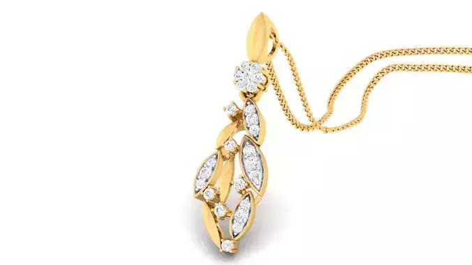 Women pendant-earrings set 3dm mgx render detail 3D print model